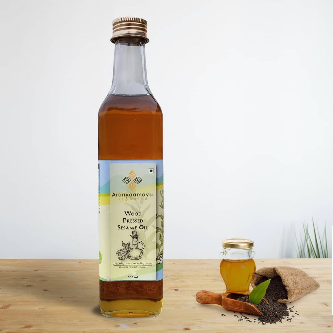 Wood Pressed Sesame Oil